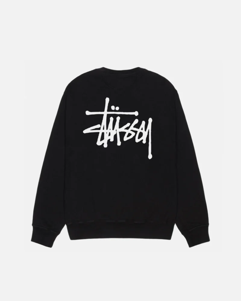Basic Stussy Pigment Dyed Crew Sweatshirt  - Premium Comfort and Streetwear Style - Image 3