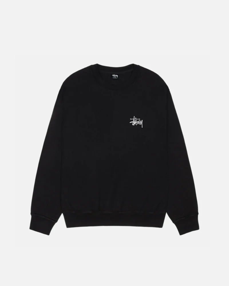 Basic Stussy Pigment Dyed Crew Sweatshirt  - Premium Comfort and Streetwear Style