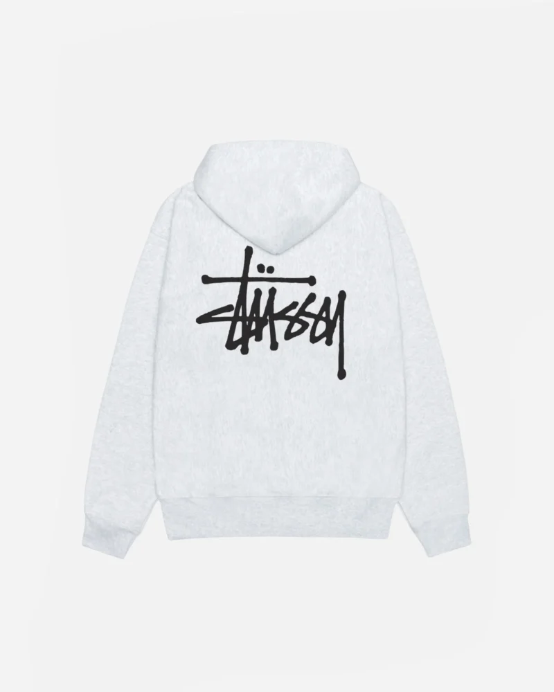 Basic Zip Hoodie - Stylish and Comfortable Streetwear Inspired by Stussy - Image 6