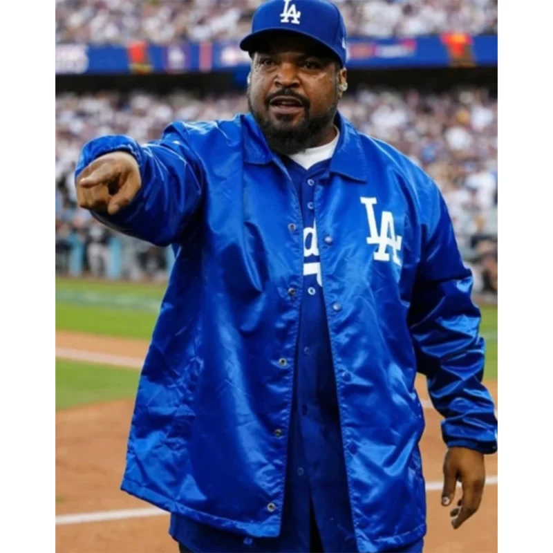 Ice Cube Blue Dodgers Jacket
