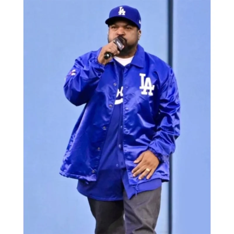 Ice Cube Blue Dodgers Jacket - Image 3