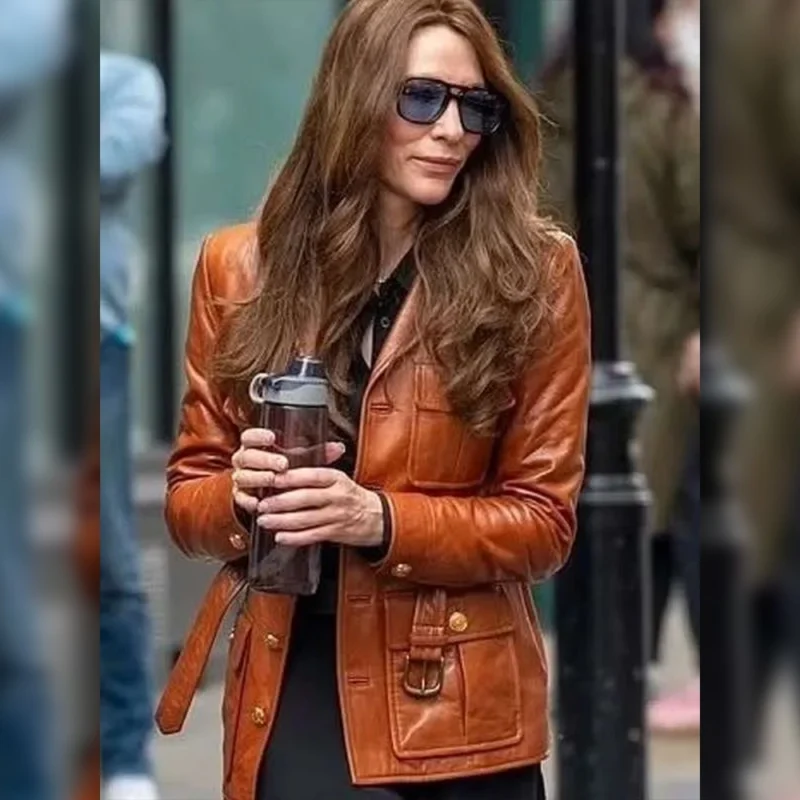 Cate Blanchett’s Iconic Black Bag Movie Jacket - Image 4