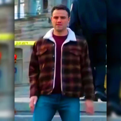 The Hunting Party Josh McKenzie Check Sherpa Jacket