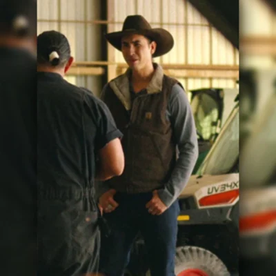 Jake Longbow Ransom Canyon Brown Vest