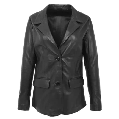Semi Fit Two Button Blazer