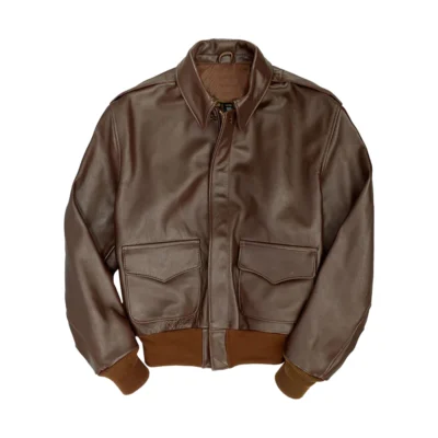 B3 Flying RAF Aviator Leather Jacket