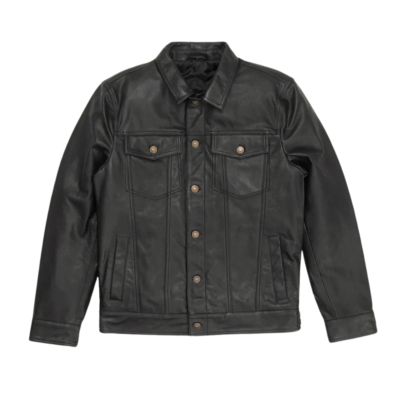 Genuine Trucker Leather Jacket