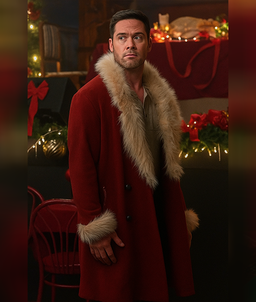 Catch Me If You Claus Tony Santa Red Coat