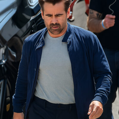 A Big Bold Beautiful Journey 2025 Colin Farrell Blue Jacket