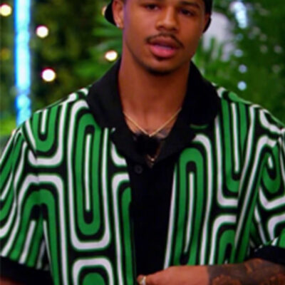 Love Island USA S07 Ace Green Shirt