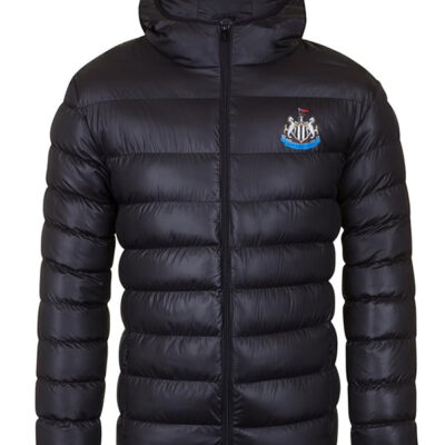 Newcastle United F.C. Puffer Hooded Jacket