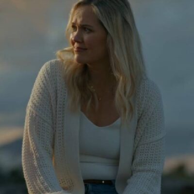 Catch of the Day Emilie Ullerup White Cardigan