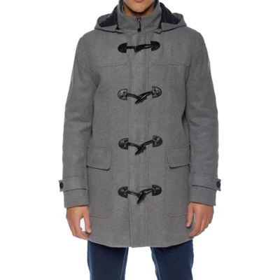 Classic Grey Duffle Coat
