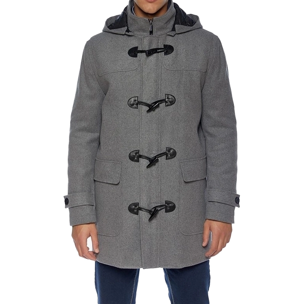 Classic Grey Duffle Coat