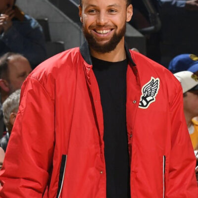 Steph Curry Red Jacket