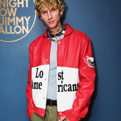 The Tonight Show MGK Lost Americana Red Jacket