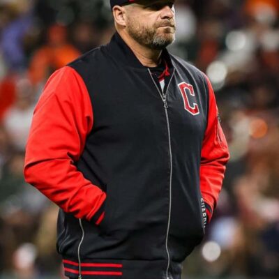 Cleveland Guardians Dugout Bomber Jacket