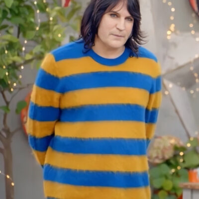 Noel Fielding Striped Sweater