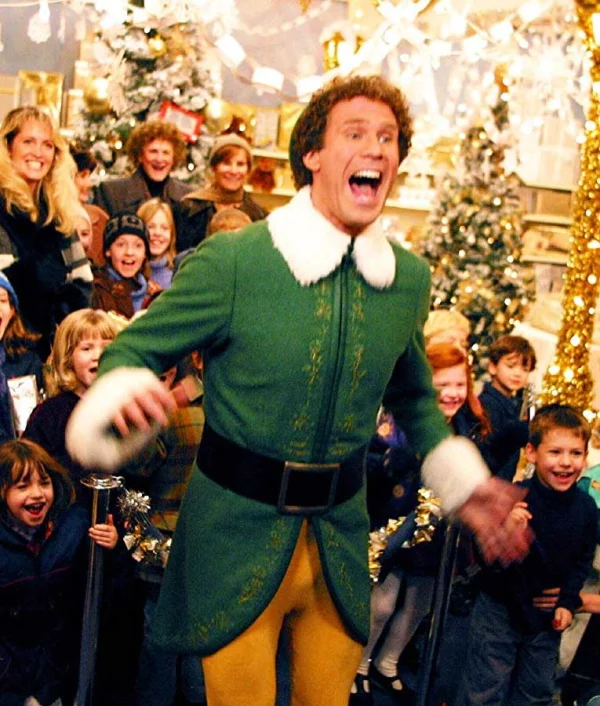 Buddy The Elf Green Christmas Coat