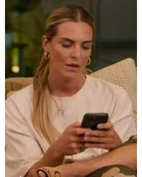 Hitmakers S01 Whitney Phillips Owl Print White T-Shirt