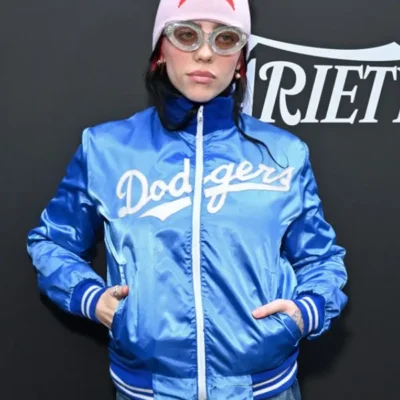 Billie Eilish Dodgers Jacket