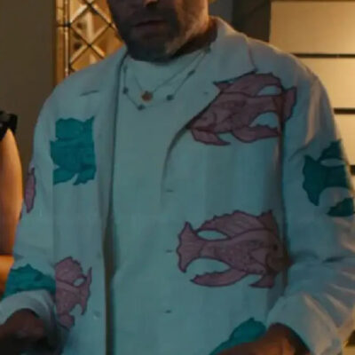 Platonic S02 Seth Rogen Fish Printed Shirt