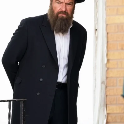 Caught Stealing Liev Schreiber Long Coat