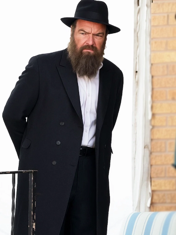 Caught Stealing Liev Schreiber Long Coat