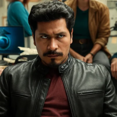 The Gringo Hunters Harold Torres Leather Jacket