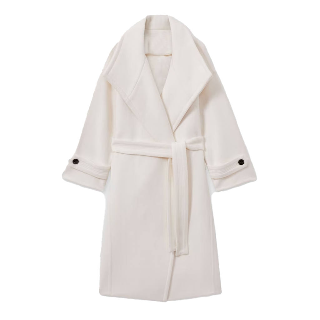 Heart FM Breakfast Show Ashley Roberts White Coat - Image 2