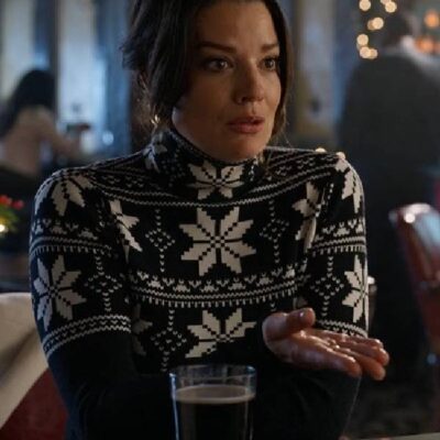 Merry Christmas Ted Cooper Kimberley Sustad Snowfall Sweater