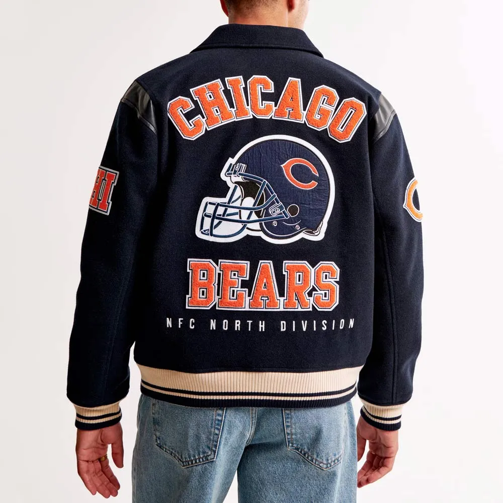 1985 Chicago Bears Varsity Jacket - Image 3