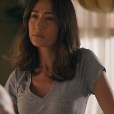 Ballard S01 Maggie Q Grey Shirt