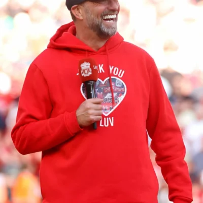 Jurgen Klopp Tribute Red Hoodie
