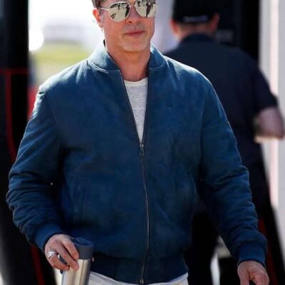 F1 The Movie 2025 Brad Pitt Bomber Jacket