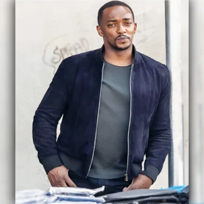 Captain America Sam Wilson Blue Jacket