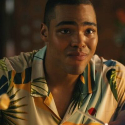 The White Lotus S03 Nicholas Duvernay Printed Shirt