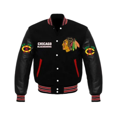 Chicago Blackhawks Black Jacket