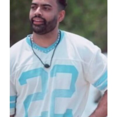 Justin Glaze Blue and White Jersey