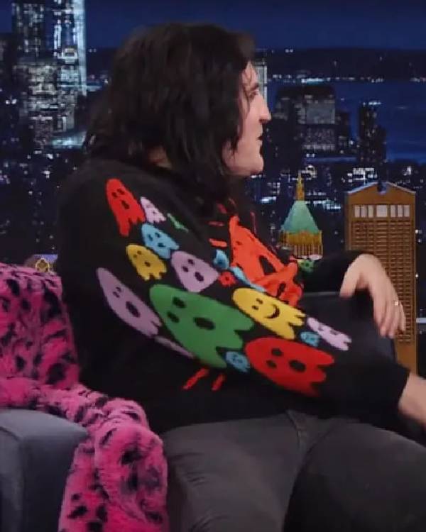 Noel Fielding Ghost Halloween Jumper - Image 5