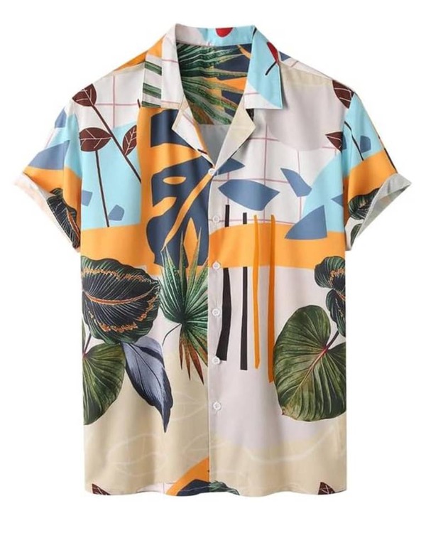 The White Lotus S03 Nicholas Duvernay Printed Shirt - Image 2