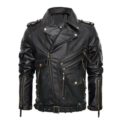 Arnold Terminator Leather Jacket