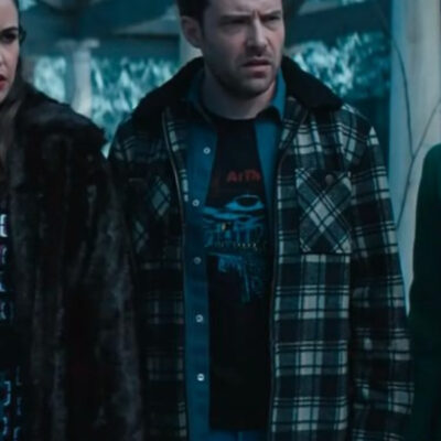 Ben Rappaport Black Plaid Jacket