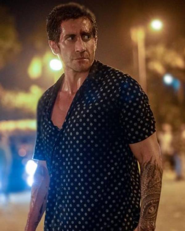Jake Gyllenhaal Polka Dot Shirt