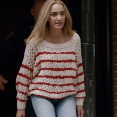 Ginny & Georgia Brianne Howey Striped Sweater