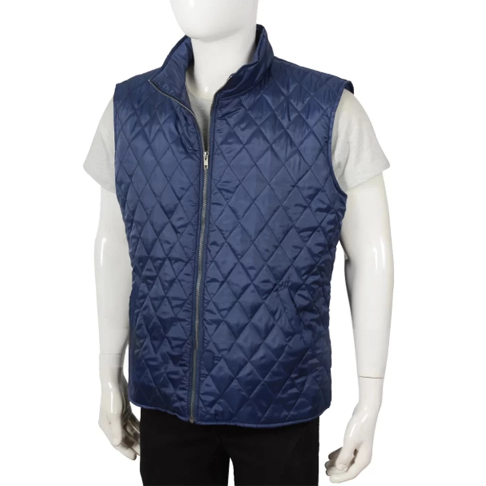 Yellowstone Kevin Costner Blue Vest - Image 2