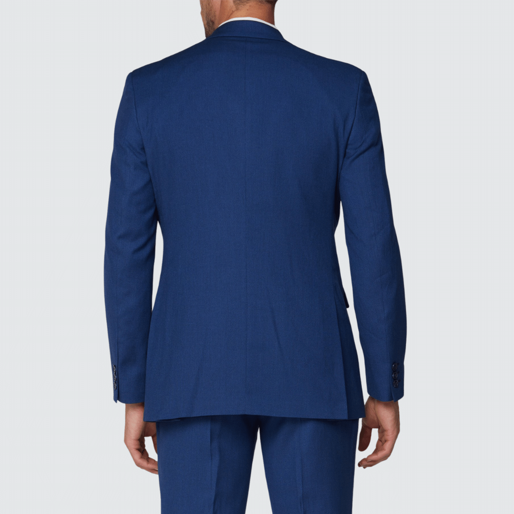 The Gentlemen Slim Fit Blue 3 Piece Suit For Men - Image 2