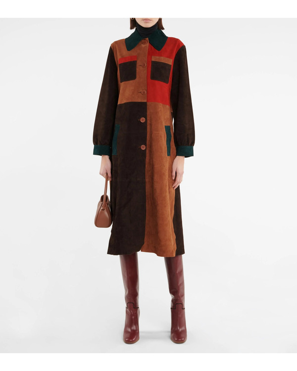 Only Murders In The Building Selena Gomez Colorblock Coat - Image 3