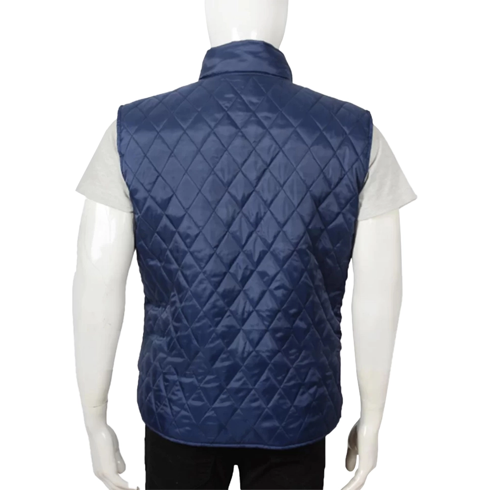 Yellowstone Kevin Costner Blue Vest - Image 3