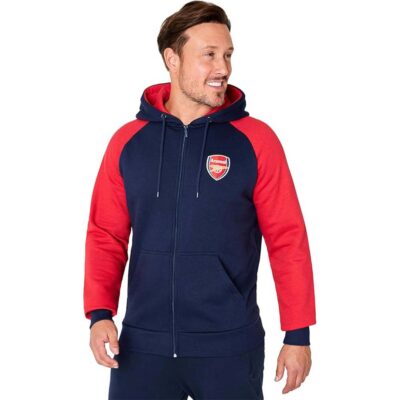 Arsenal Zip Up Hoodie
